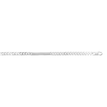 Gourmette Homme - Argent 925 - Chaîne gourmette - Largeur : 5 mm - Longueur : 18 cm