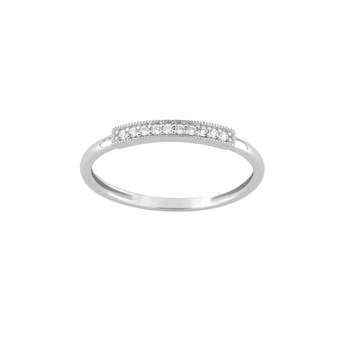 Bague Femme - Oxyde de zirconium - Or 9 Carats