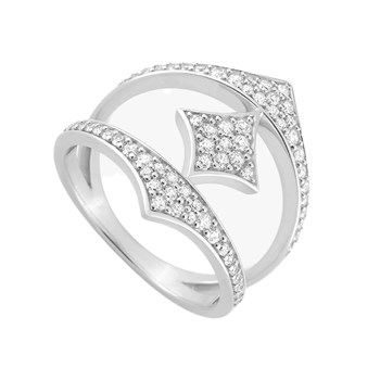 Bague femme - Oxyde de zirconium - Argent 925