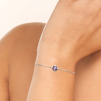 Bracelet Femme - Argent 925 - Longueur : 18 cm