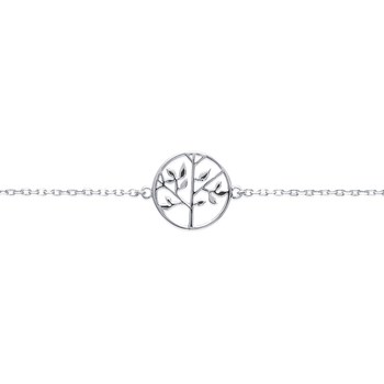 Collier Femme - Arbre de vie - Argent 925 - Longueur : 45 cm