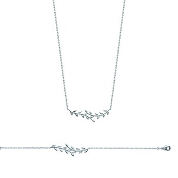 Collier Femme - Argent 925 - Longueur : 45 cm
