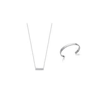 Collier Femme - Argent 925 - Longueur : 45 cm