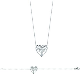 Collier Femme - Argent 925 - Longueur : 45 cm