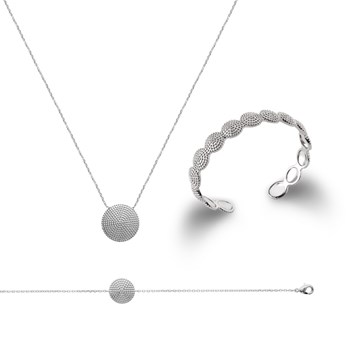 Collier Femme - Argent 925 - Longueur : 45 cm
