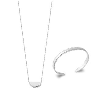 Collier Femme - Argent 925 - Longueur : 45 cm