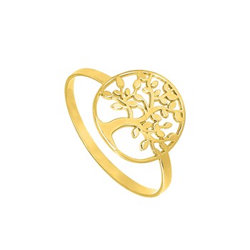 Bague femme - Arbre de vie - Or 9 Carats