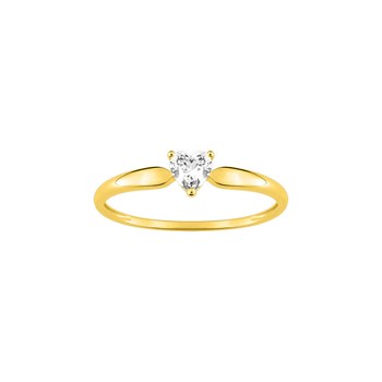 Bague Femme - Oxyde de zirconium - Or 9 Carats