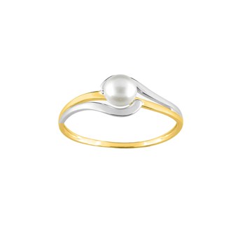 Bague Femme - perle - Or 9 Carats