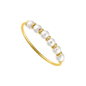 Bague Femme - perle - Or 9 Carats