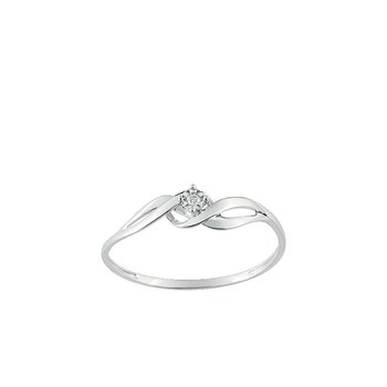Bague Femme - Or 9 Carats - Diamant 0.01 Carats