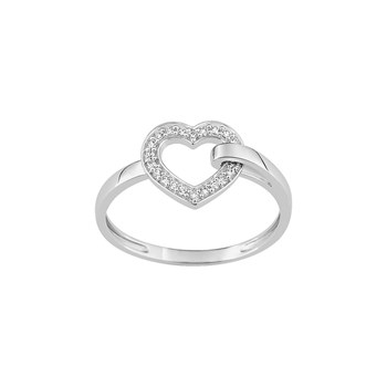 Bague Femme - Oxyde de zirconium - Or 9 Carats