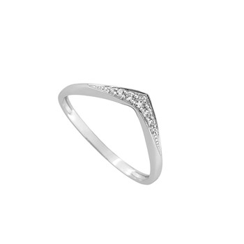 Bague Femme - Oxyde de zirconium - Or 9 Carats