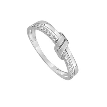 Bague Femme - Oxyde de zirconium - Or 9 Carats