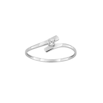 Bague Femme - Oxyde de zirconium - Or 9 Carats