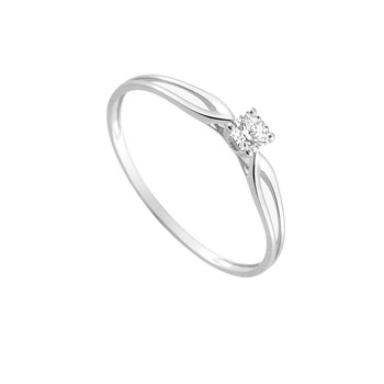 Bague Femme - Oxyde de zirconium - Or 9 Carats