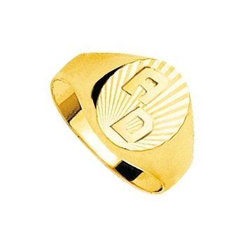 Chevalière homme - Or 18 Carats