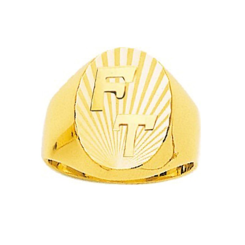 Chevalière homme - Or 18 Carats