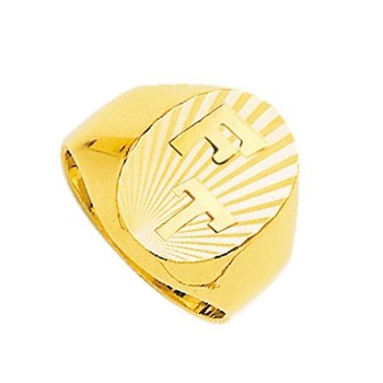 Chevalière homme - Or 18 Carats