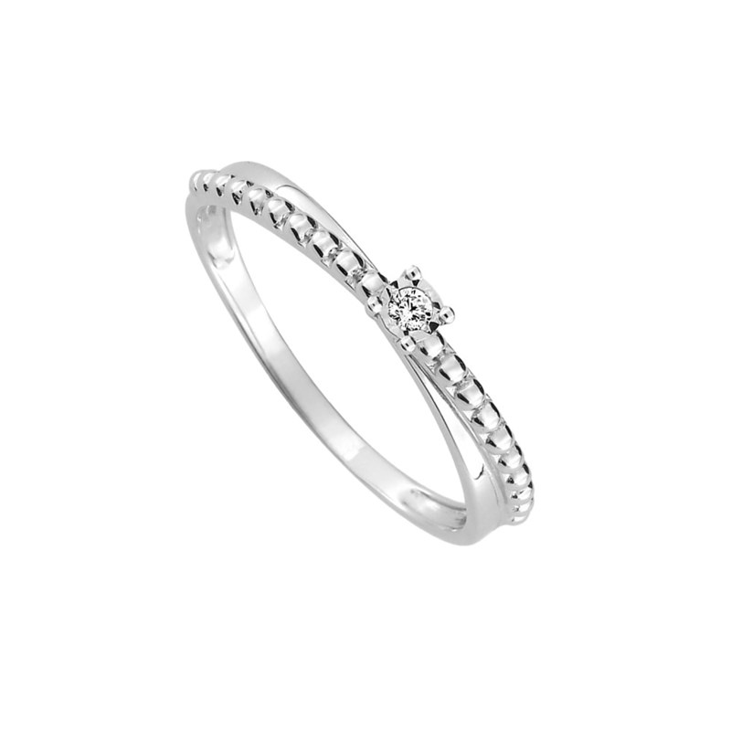Bague mixte - Or 9 Carats - vue 2