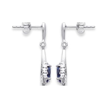 Boucles d'oreilles Femme - Argent 925 - Oxyde de zirconium