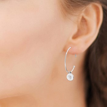 Boucles d'oreilles Femme - Argent 925 - Oxyde de zirconium