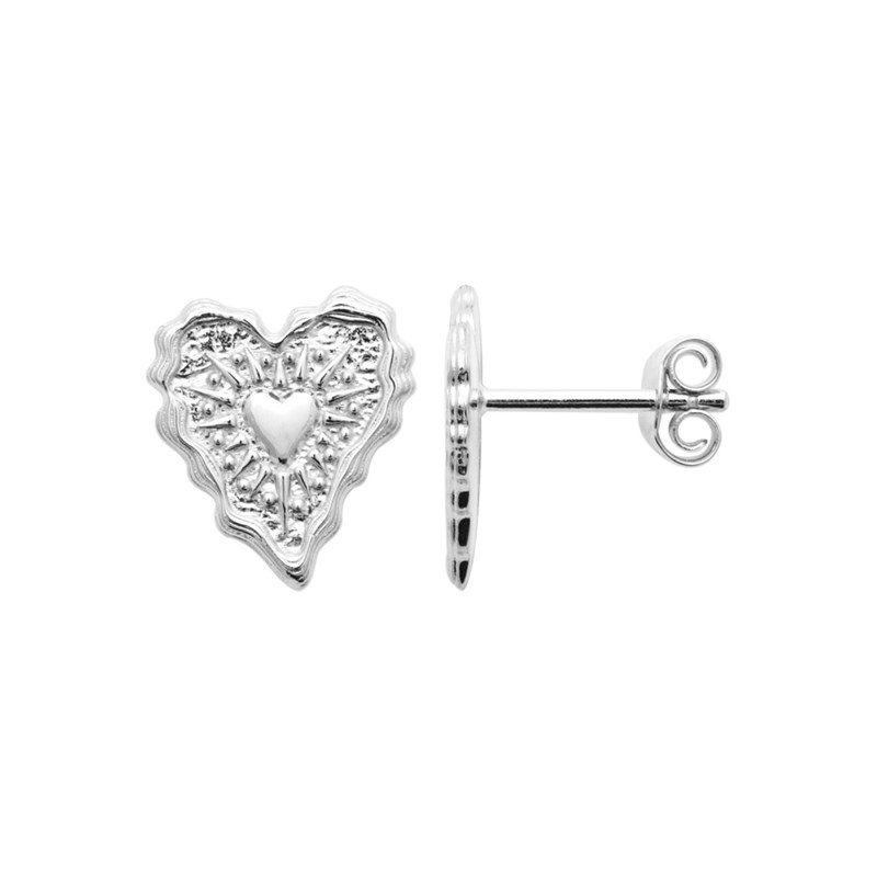 Boucles d'oreilles Femme - Argent 925 - vue 2