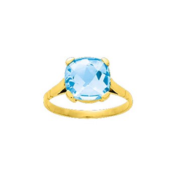 Bague Femme - topaze - Or 18 Carats