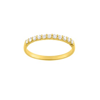 Bague Femme - Or 18 Carats - Diamant
