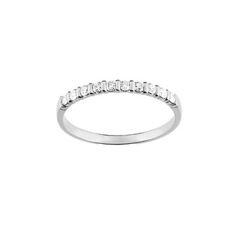 Bague Femme - Or 18 Carats - Diamant 0.20 Carats