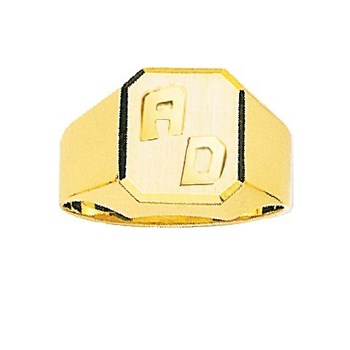 Chevalière homme - Or 18 Carats