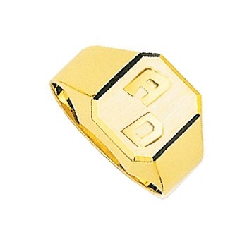 Chevalière homme - Or 18 Carats