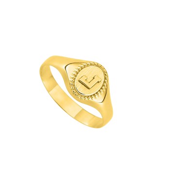 Chevalière femme - Or 18 Carats