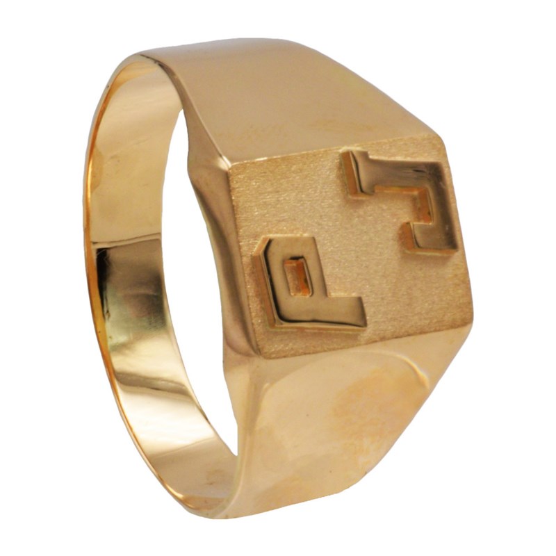 Chevalière homme - Or 18 Carats - vue 2