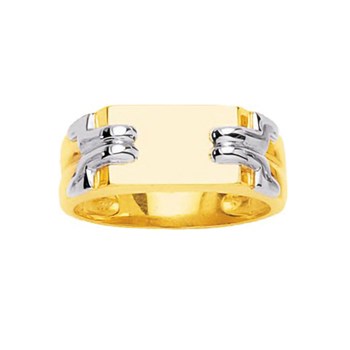 Chevalière homme - Or 18 Carats