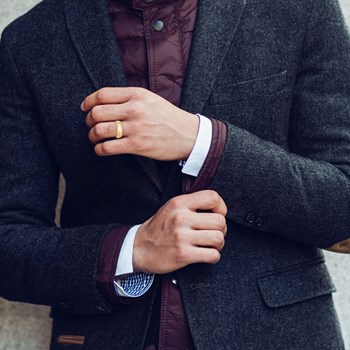 Chevalière homme - Or 18 Carats