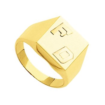 Chevalière homme - Or 18 Carats