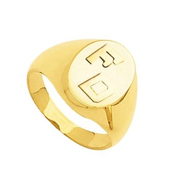 Chevalière homme - Or 18 Carats