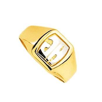 Chevalière homme - Or 18 Carats