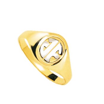 Chevalière homme - Or 18 Carats
