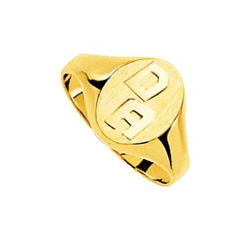 Chevalière homme - Or 18 Carats