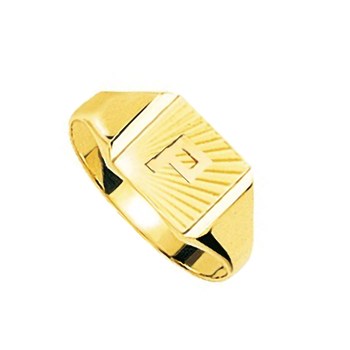 Chevalière homme - Or 18 Carats