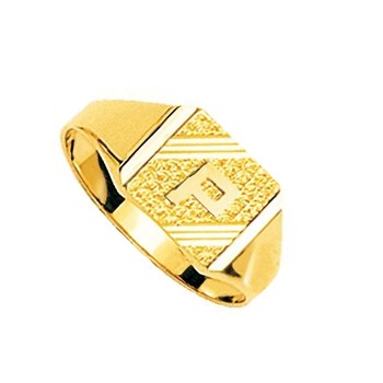 Chevalière homme - Or 18 Carats