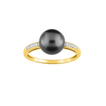 Bague Femme - Or 18 Carats - Diamant 0,02 Carats