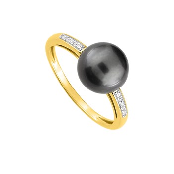 Bague Femme - Or 18 Carats - Diamant 0,02 Carats