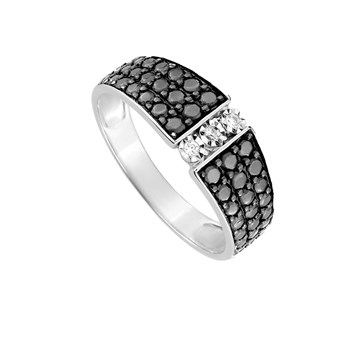 Bague Femme - Or 18 Carats - Diamant 0,02 Carats