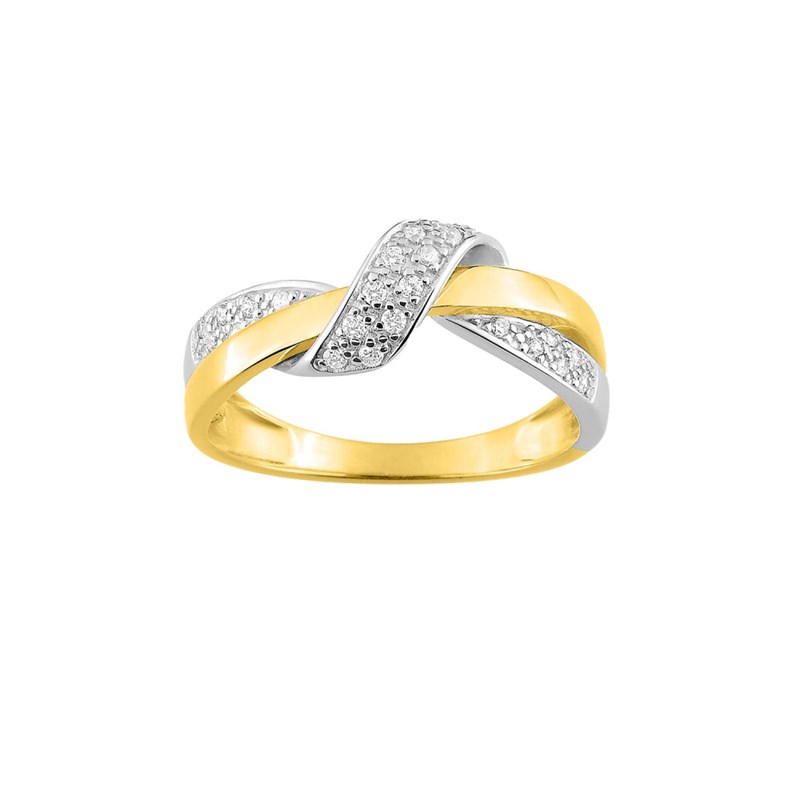 Bague Femme - Oxyde de zirconium - Or 18 Carats