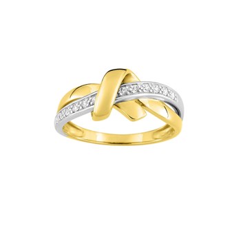 Bague Femme - Oxyde de zirconium - Or 18 Carats