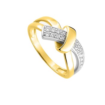 Bague Femme - Oxyde de zirconium - Or 18 Carats