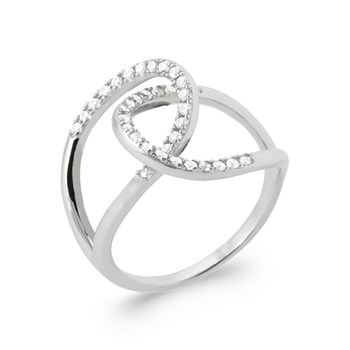 Bague Femme - Argent 925 - Oxyde de zirconium